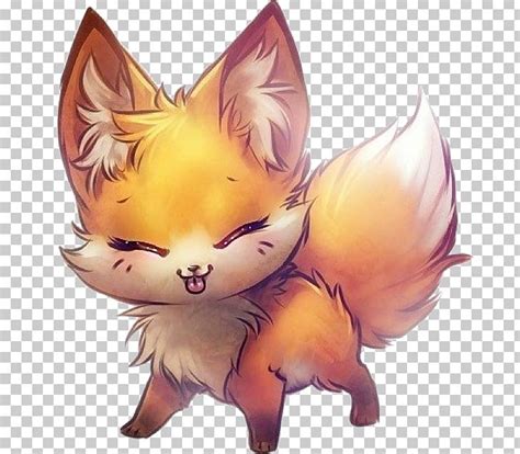 Anime Drawing Fox Kavaii PNG, Clipart, Animal, Animation, Anime ...