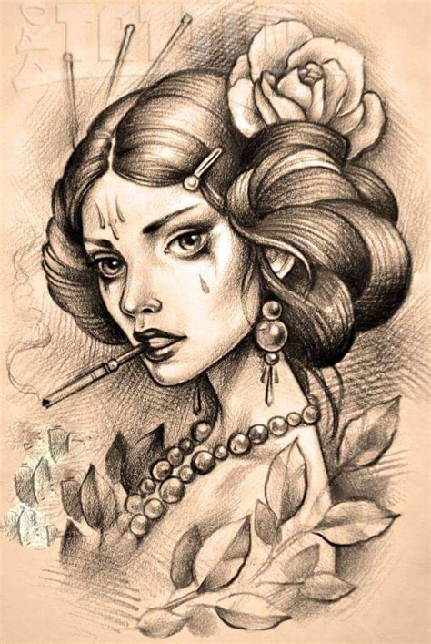 tatuajes de calaveras mexicanas tatuajes increibles pintura silueta