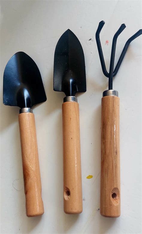 set herramienta maceta del bosque jardineria