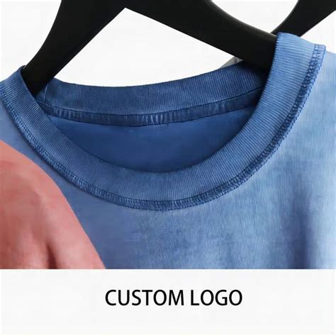 Vintage Oversized T-Shirts Custom Sizes, Gradients, Blank Design