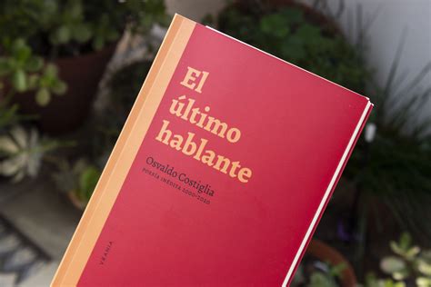 El último hablante by Osvaldo Costiglia - Fonts In Use