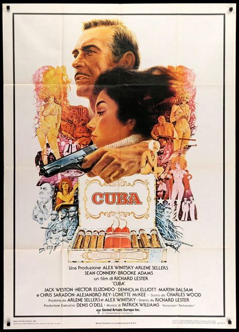 Cuba (1979) Original Italian 2 Fogli Movie Poster - Original Film Art