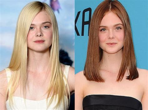 Elle Fanning Explains Her New Brunette Hair Color: "It's Very Strange ...