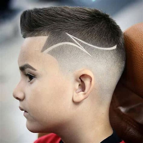 flashy lightning bolt haircut designs   trending