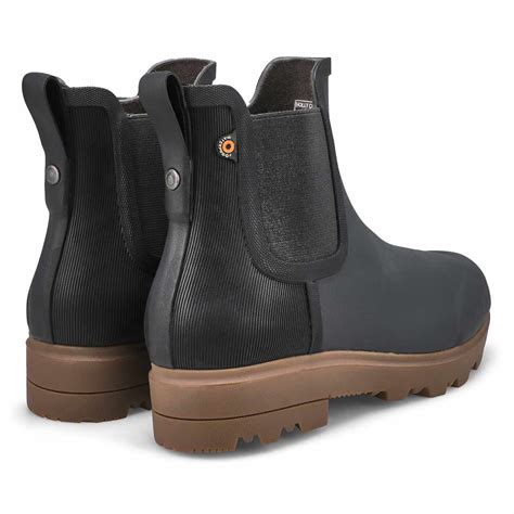 bogs womens holly chelsea boot dark grey softmoccom