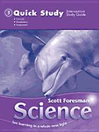 Scott Foresman Science Lesson 3 Study Guide
