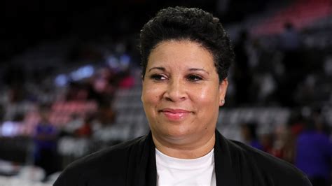 Las Vegas Aces general manager Natalie Williams stands on the brink of
