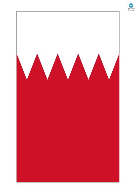 Bahrain Flag | Templates at allbusinesstemplates.com