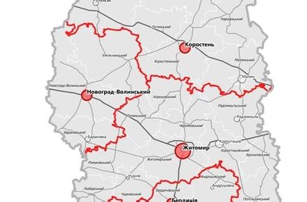 Житомир.info | Мінрегіон оприлюднив карти майбутніх районів: в ...