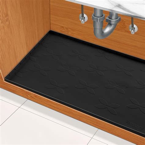 Amazon.com: Pemocyny Under Sink Mat, Under Sink Mats for Kitchen