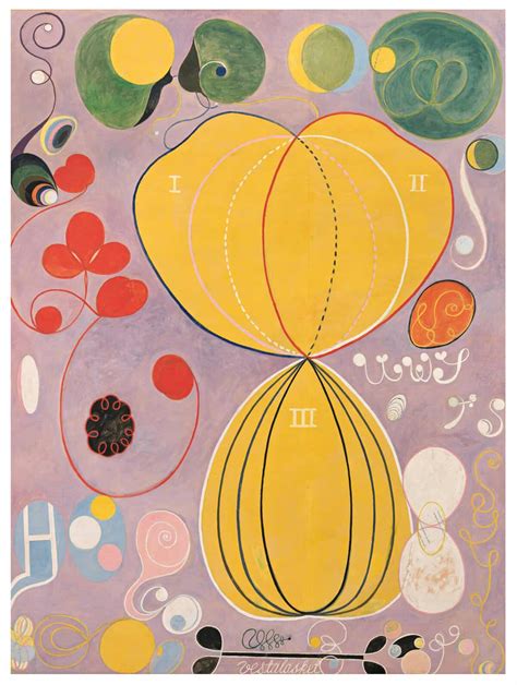 hilma af klint piet mondrian forms  life fad magazine