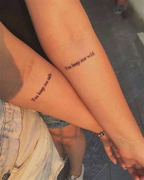 Парные Надписи Тату Для Подруг - 67 фото
