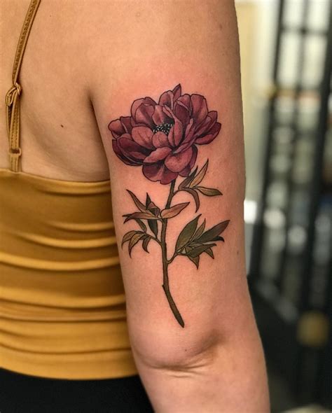 Peony Flower Tattoo | Best Flower Site