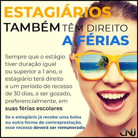 Estagiário Tem Direito A Ferias - Estagiário (a) Também Têm Direito a Férias.