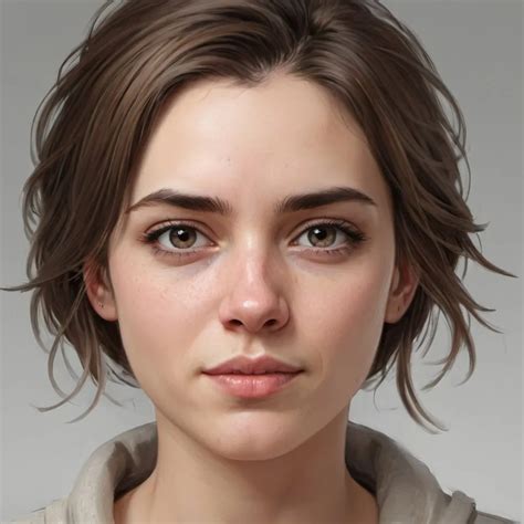 style realistic portrait gender female age expr