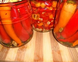 Pickled Spicy Peppers | ThriftyFun