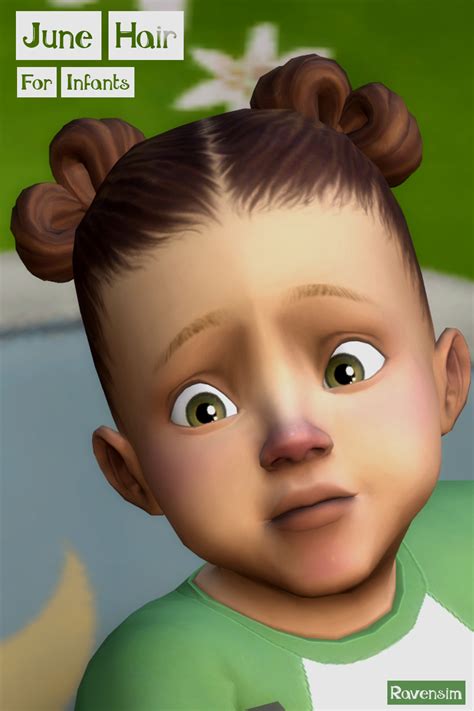June Hair For Infants - The Sims 4 Create a Sim - CurseForge