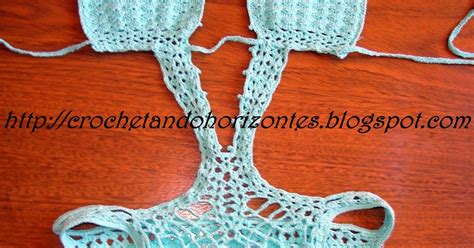 Crochetando Horizontes: Maiô de Crochê