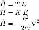 What is a Hamiltonian Operator?