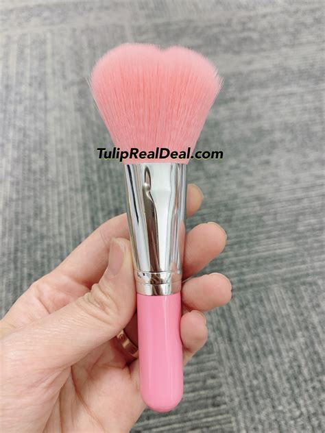 Nail Cleaning PINK Dust Brush – Tulip Real Deal