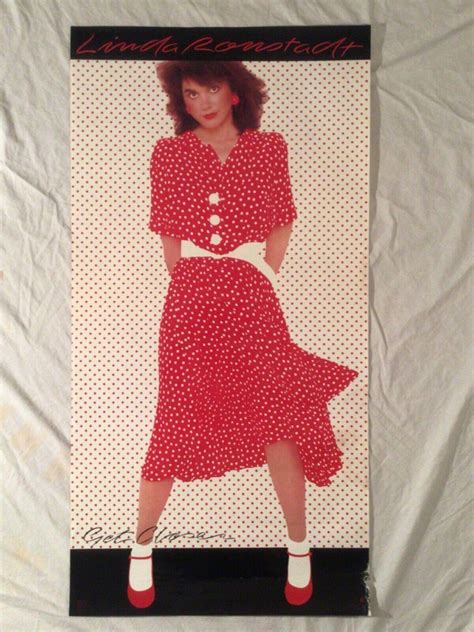 linda ronstadt  promo poster  closer
