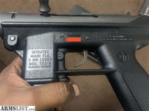 ARMSLIST - For Sale: INTRATEC TEC-9 TEC 9MM- OLD STOCK - GREAT CONDITION