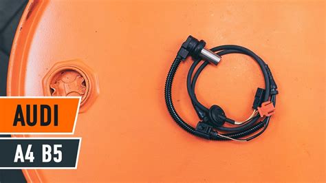How to change front ABS sensor on AUDI A4 B5 Saloon [TUTORIAL AUTODOC ...