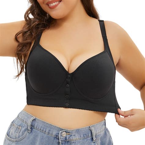 unga women seamless bra  underwire push  bra  size button front