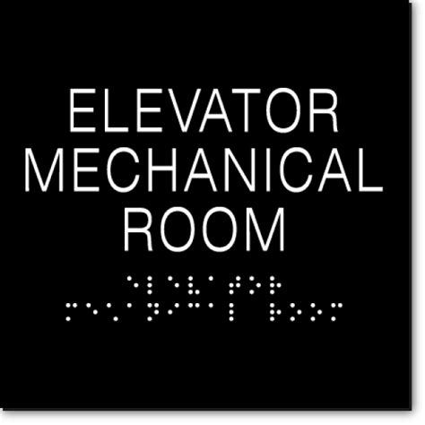 ELEVATOR ROOM Sign | ADA Sign Factory