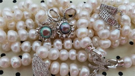 💎💜🦋ЖЕМЧУЖНЫЕ УКРАШЕНИЯ. ОБЗОР НАТУРАЛЬНОГО ЖЕМЧУГА ИЗ КИТАЯ.🦋💎 - YouTube