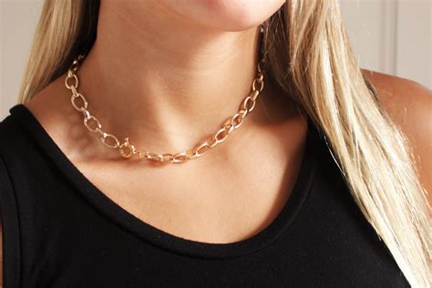 Chunky Gold Necklaces