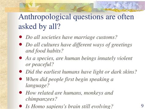 PPT - Exploring Anthropology: Diverse Perspectives and Societal