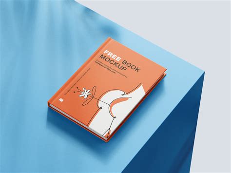 8 Free Hardcover A5 Book Mockup PSD Files - Good Mockups