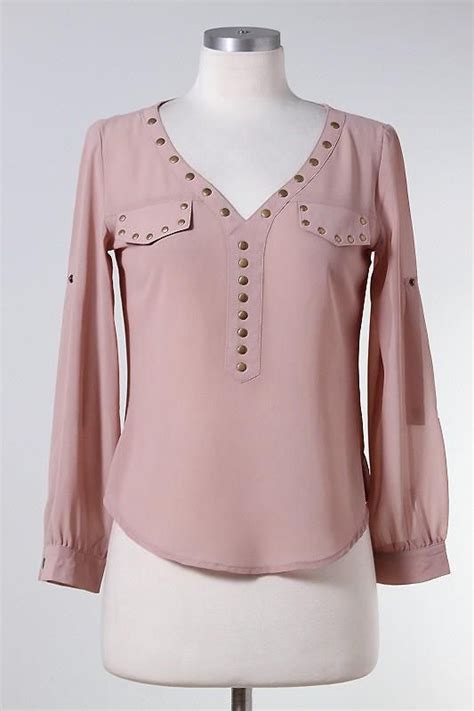 Studded top | Fashion design clothes, Clothes design, Stylish tops