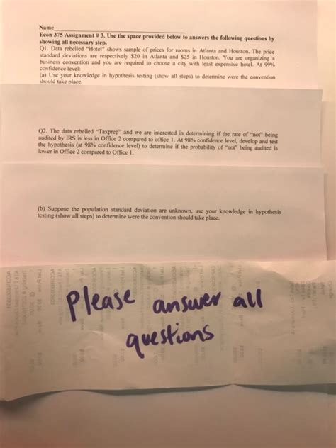 econ  assignment    space  cheggcom