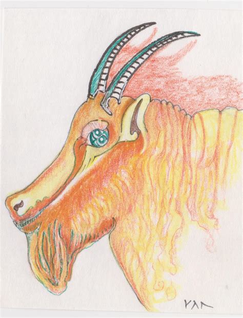 Goat Survives Mountain Fires by ram-dahl on DeviantArt