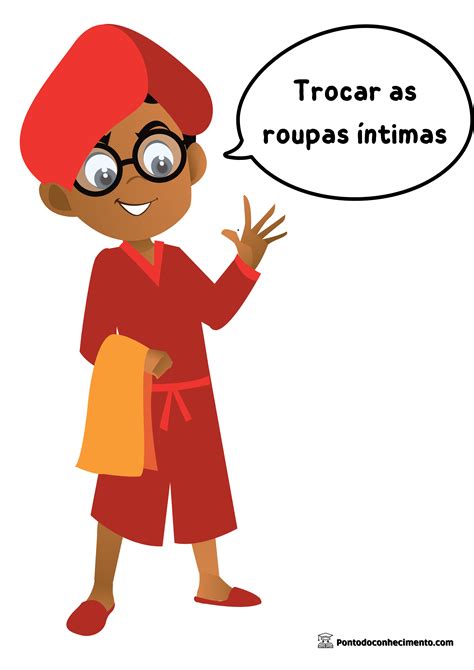 Atividade Ludica Higiene Pessoal Educação Infantil