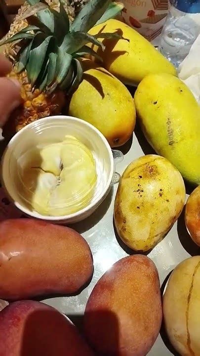 Фрукты с рынка Хайнань Санья Дадунхай Китай Манго Дориан Ананас # ...