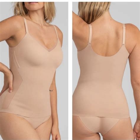 honey love intimates sleepwear honeylove  tan crossover woman