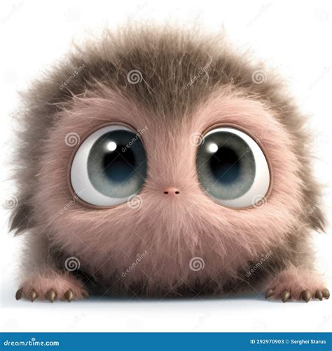 little cute animal with big eyes