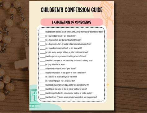 Children's Confession Guide | Helping Catholic Kids Prepare for