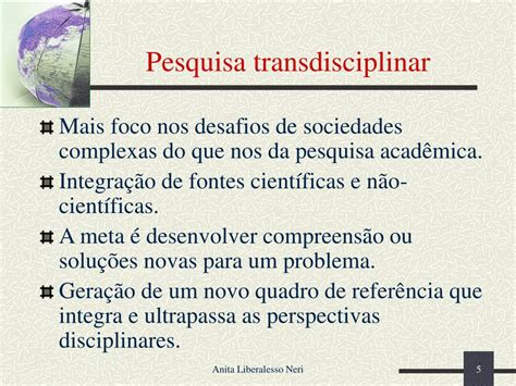 Na Abordagem Transdisciplinar Do Currículo Formal Pode-se Afirmar Que