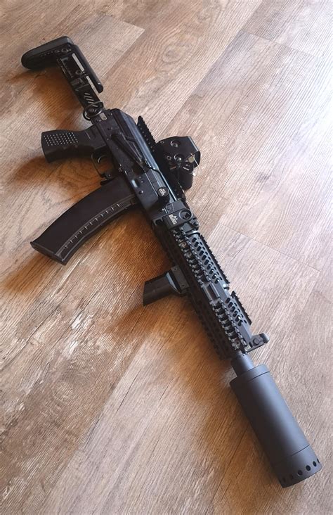My Zenitco E&L AK105, not finished yet tho. : r/airsoft