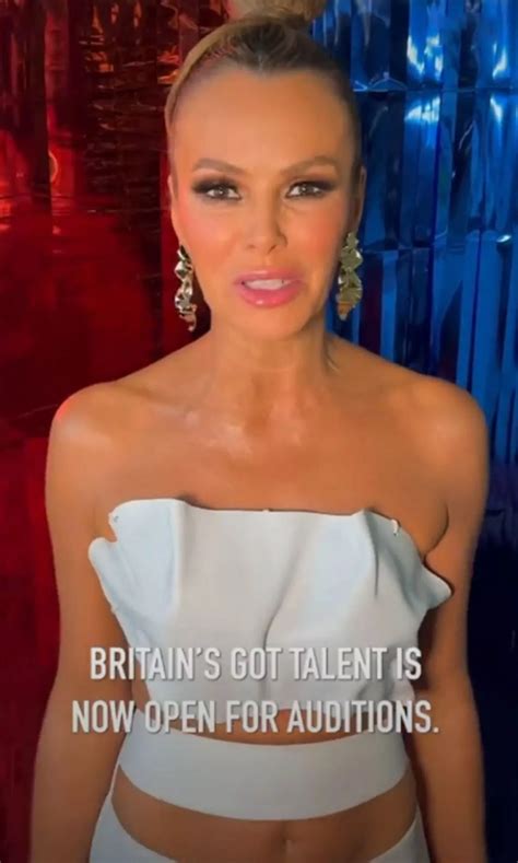 Amanda Holden shares cheeky 'boob' snap ahead of Britain's Got Talent