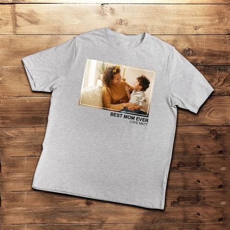 Custom Photo T-shirt, Custom Shirt, Custom Picture Tshirt, Birthday ...