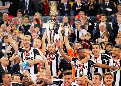 PHOTOS: Juventus win Italian Cup, complete double - Rediff Sports