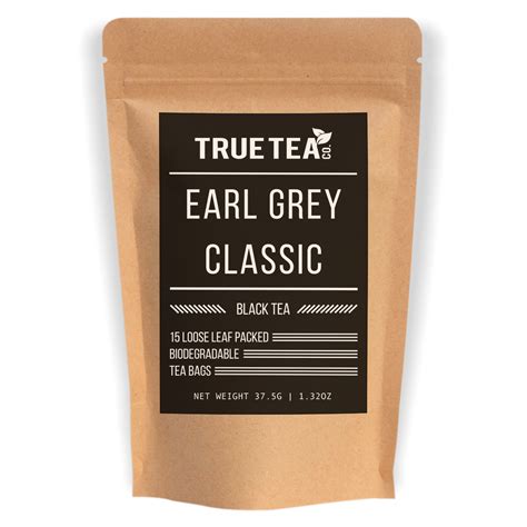 Earl Grey Classic - Tea Bags | Black Tea | True Tea Co. | York, North ...