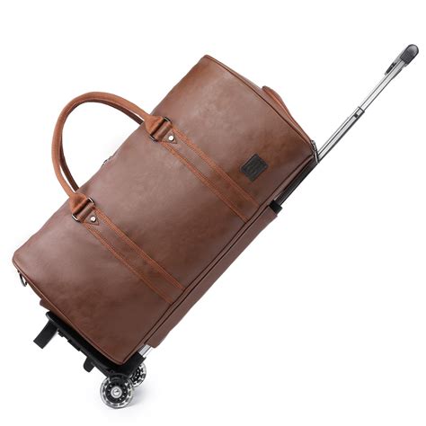Rolling Duffel Bags with Wheels,Waterproof Duffle Bags with Removable