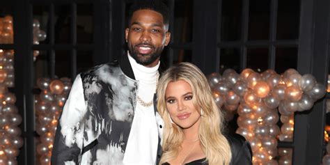 Khloe Kardashians Boyfriend Tristan Thompson Kisses Baby