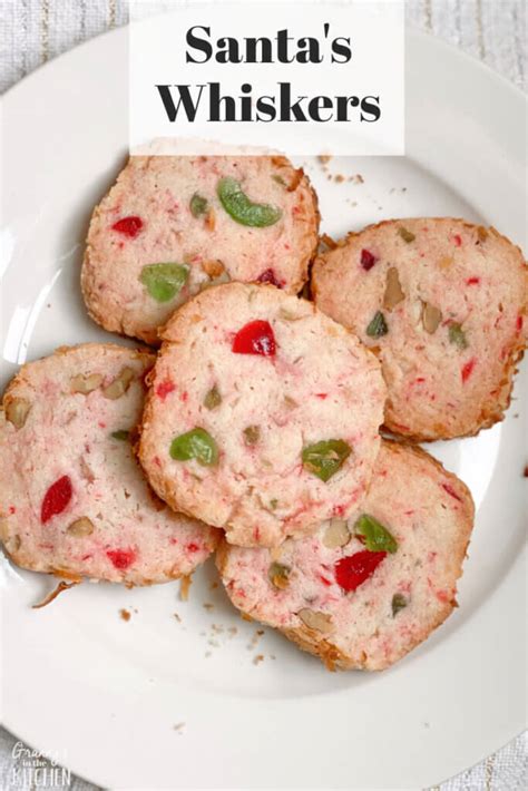 santas whiskers cookies grannys   kitchen